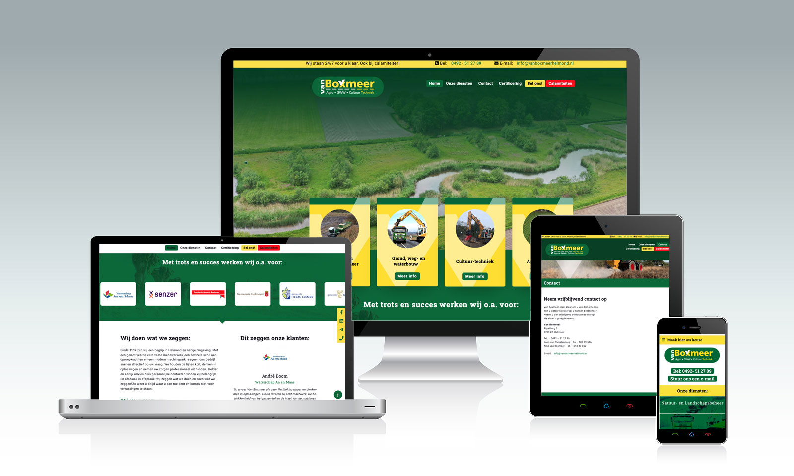 Website van Boxmeer Helmond