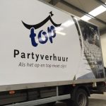 bakwagen belettering someren